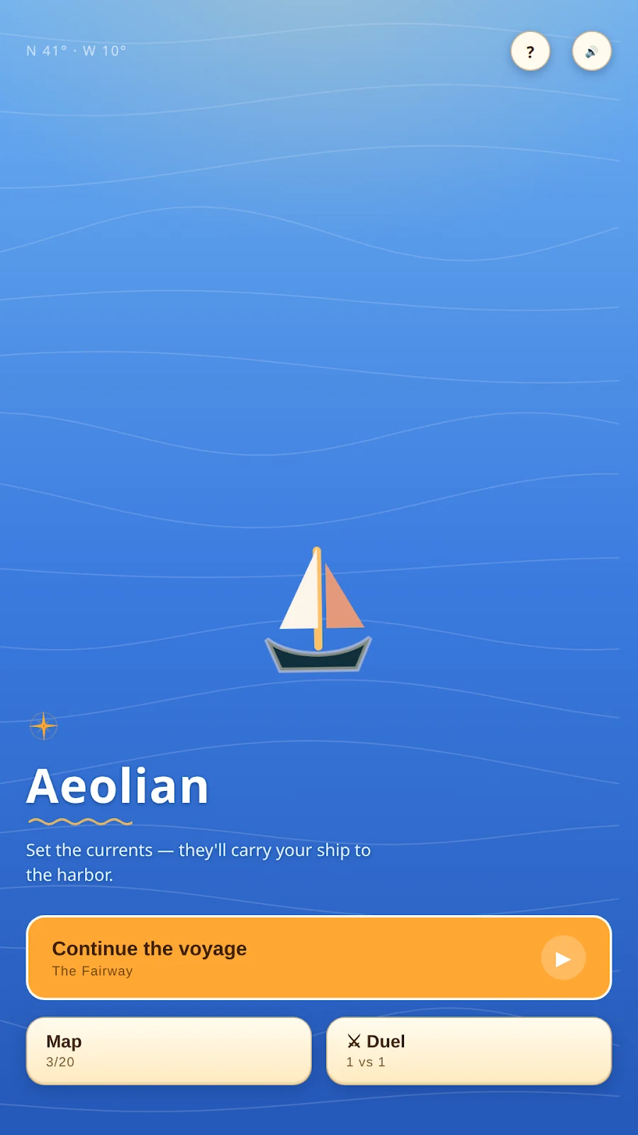 Aeolian: Arrow Puzzle Flow app preview